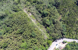 阿里山公路公田段邊坡刷坡 18日起交管
