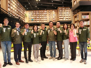 市長競選團隊亮相 蔡其昌：把台中帶往最好方向