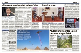 瑞士媒體專訪黃偉峰：盼瑞士表態支持民主前線台灣