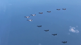 因應北韓射彈 美日戰機聯合演習