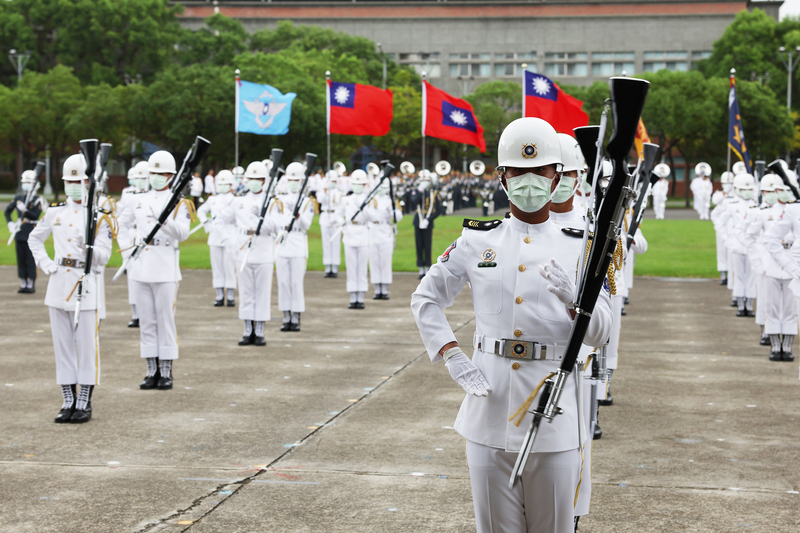 三軍樂儀隊國慶預演（2）