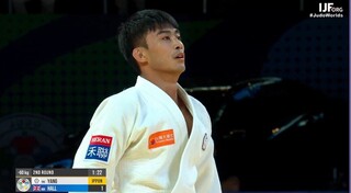 楊勇緯擊敗奧運銅牌名將 挺進柔道世錦賽4強