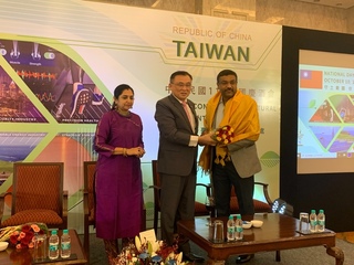 駐清奈辦事處國慶酒會 繼續推動台印經貿合作