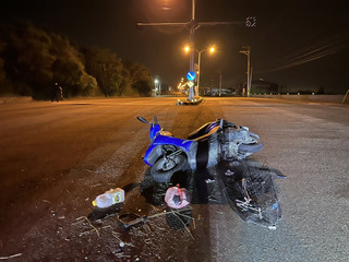 苗栗縣台1線通苑段機車自撞分隔島 3天奪2命