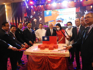 駐菲代表處賀國慶 感謝國際譴責中國軍事挑釁