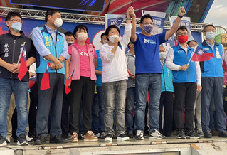 盧秀燕站台竹市  用偶像劇主角比喻林耕仁真誠