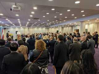 拉脫維亞慶雙十盛況空前 烏克蘭音樂家唱台語民謠