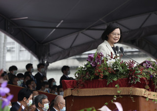 蔡總統：維護台灣安全  就是維護區域穩定民主價值