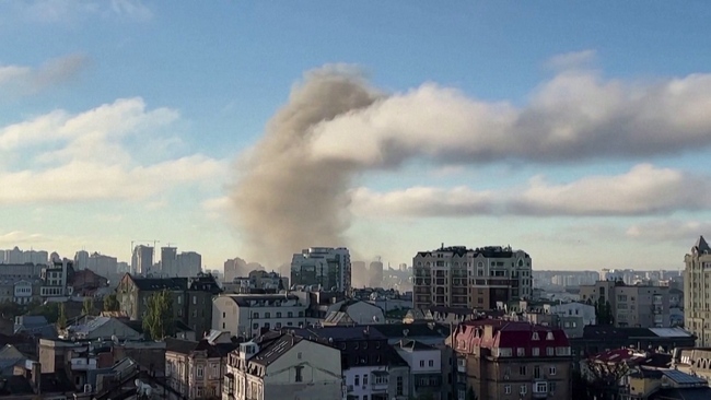 烏克蘭頻遭飛彈攻擊  北京稱願推動局勢緩和 | 華視新聞