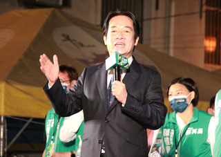 賴副總統為蔡其昌站台 強調會比市長媽媽做更好