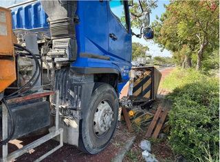 彰化水泥泵浦車疑煞車失靈 騎士遭撞傷重不治