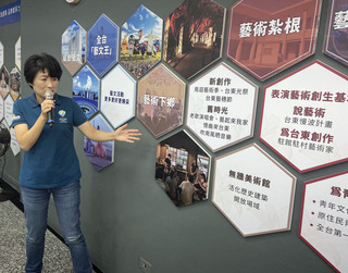 饒慶鈴推藝術政見 劉櫂豪立院督促提升橋樑安全