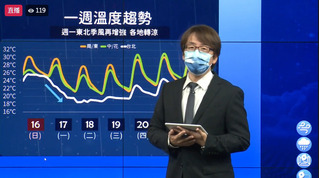 颱風尼莎又大一圈 台北宜蘭山區總雨量預測破千