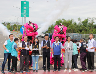 南投139丙線第2期通車 接新闢旺來園區聯外道路