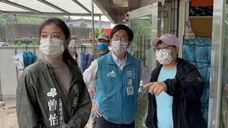 基隆勘災  蔡適應請國軍協助、謝國樑籲制防災流程