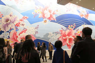 林明弘「島嶼生活」增色 紐約駐處大廳氣象一新