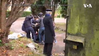 中國領事館毆打抗議人士 英國外相：「無法接受」