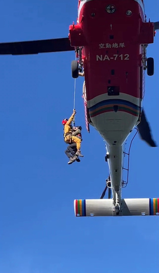 男單攻北大武山摔傷求救  未具備救護證照遭舉發