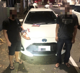 深夜攜毒違停台南慢車道  2前科男遭逮送辦