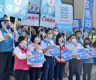 桃市長選舉號次  鄭運鵬要當靠山張善政喊得第一