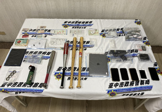 中市警執行掃黑肅槍 10月以來查獲13件、79人到案