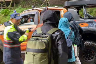 台7線搶修第7天 受困明池山莊遊客全撤離