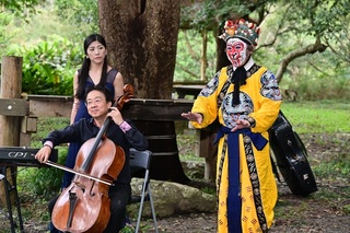 張正傑朱陸豪前進偏鄉 與當地學童分享音樂動人魅力