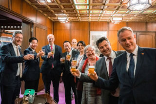 晚宴德國會團 吳釗燮：民主人權價值在台灣人血液裡