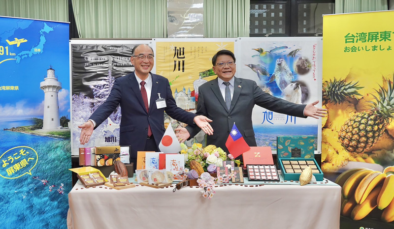 日本旭川市副市長訪潘孟安 感謝疫情期間捐助物資 | 華視新聞