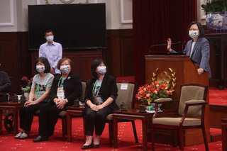 蔡總統：國際挺台  了解台灣人有決心保護自己國家