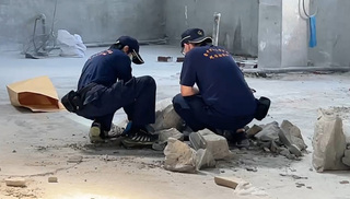 台中神岡桶屍案 男子塑膠袋棉被水泥三層封屍