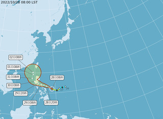 颱風奈格有增強中颱趨勢 吳德榮：影響有待觀察