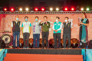 藝文活動代替傳統造勢 蔡其昌承諾打造台中文化城