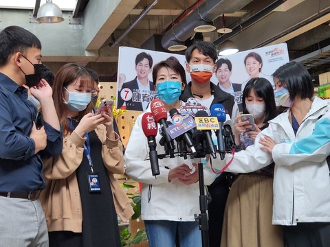 參加同志大遊行 黃珊珊:建構平權城市是既定政策