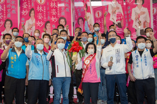 林姿妙溪北競總成立 朱立倫、侯友宜站台推薦