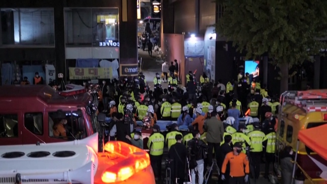 首爾萬聖派對爆發嚴重踩踏意外 增至146死、150傷 | 華視新聞