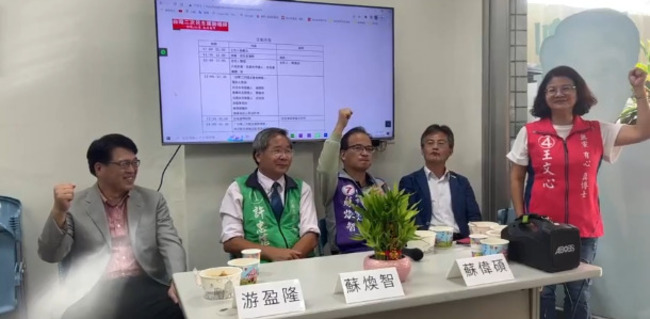 台灣二次民主運動連線 台南誓師挺許忠信 | 華視新聞
