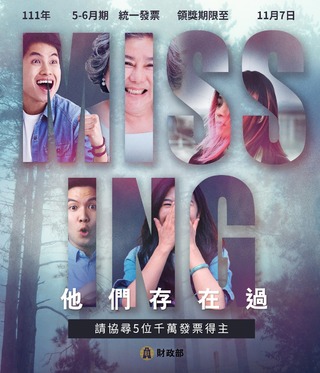 5-6月發票領獎期至11/7 財部急尋千萬獎5未領得主