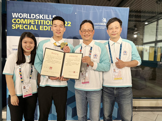國際技能競賽汽車技術類 詹許堃奪金