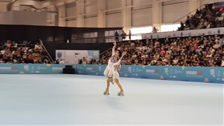 滑輪世錦賽花式冰舞  台灣客家歌曲、桐花成亮點