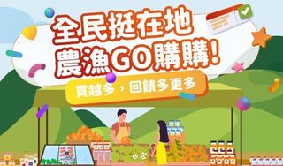 農遊券買600元倍數等額贈  首日單筆送出2.4萬元