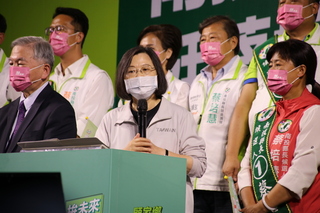 南投輔選蔡培慧  蔡總統：黑金與正直清廉的選擇