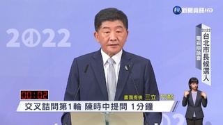 徐巧芯再公布影片控鹹豬手　陳時中：選舉應有人性