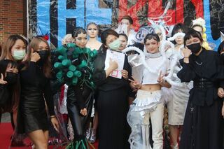 弘光科大妝品週 學生時尚走秀創意融入環保