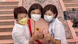 盼縣市共好 盧秀燕、張麗善和王育敏合體造勢