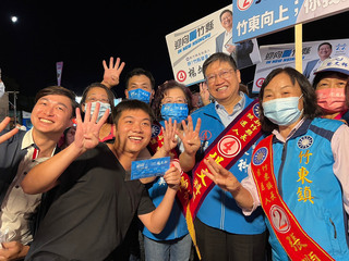 楊文科推竹東建設 提升居民生活品質