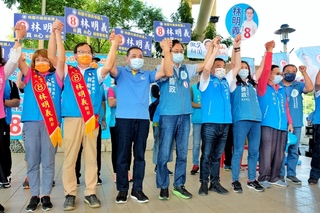 侯友宜張善政同台造勢  盼合作讓桃園新北共榮