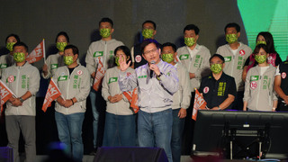 凱道造勢  林佳龍籲挺綠選民回來並拒投半年市長