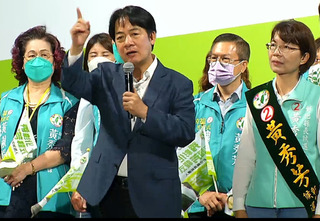 賴副總統輔選指彰化退步 籲請支持黃秀芳助發展