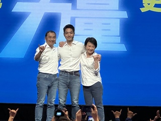 侯友宜、盧秀燕拉抬蔣萬安 合體喊出「有願望」